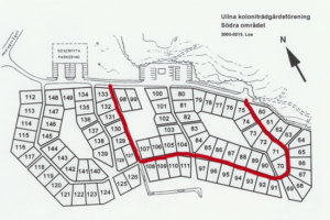 Utrymningsväg södra området